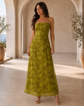 Flora | Vestido maxi floral