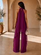 Noelia | Conjunto halter fluido elegante
