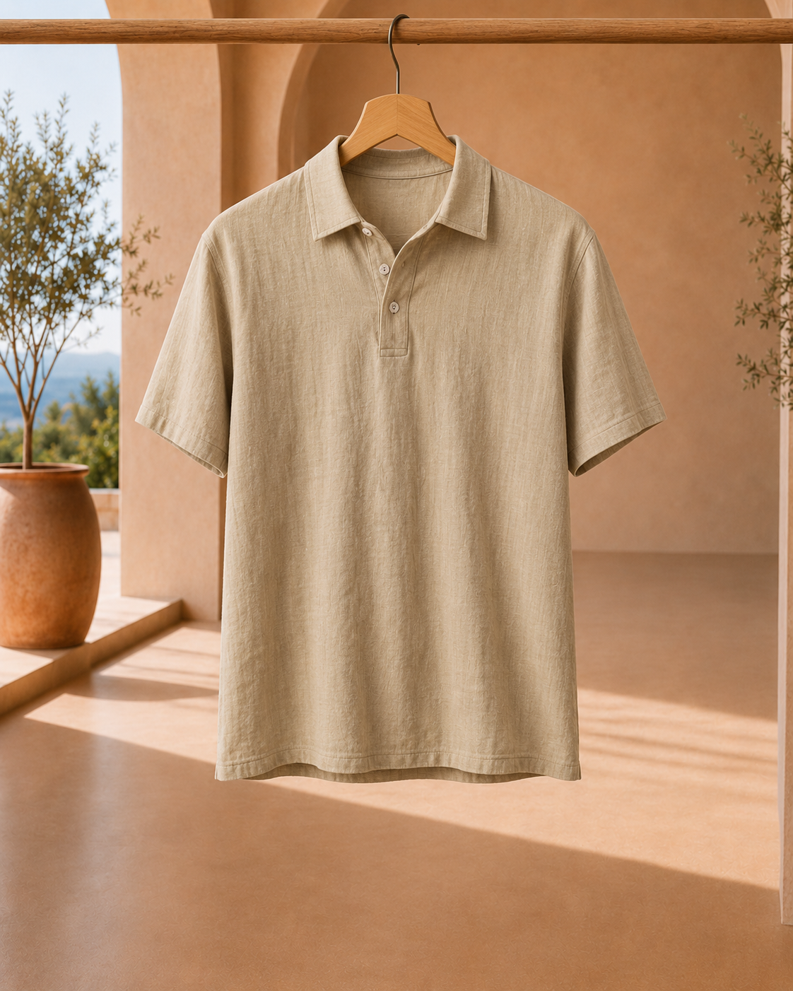 David | Camisa polo transpirable