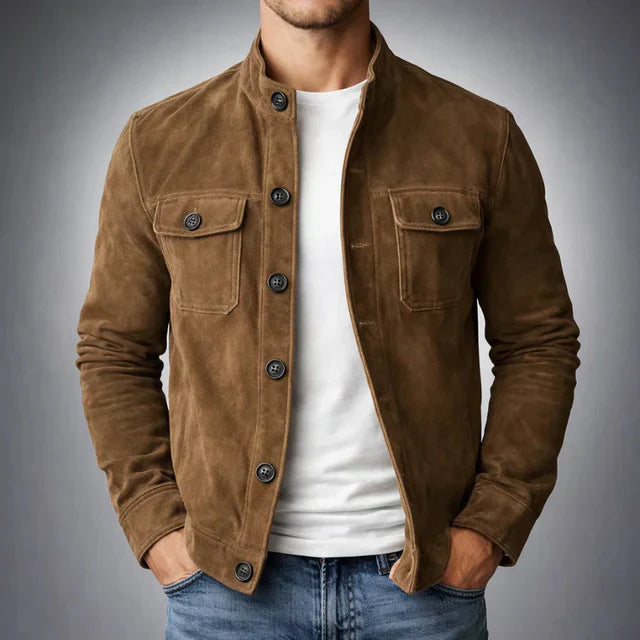 Lorenzo | Chaqueta de ante premium