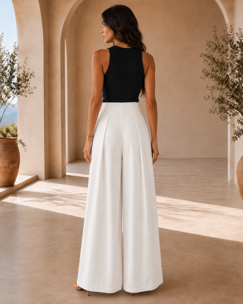 Marta | Pantalones palazzo Chic