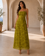 Flora | Vestido maxi floral