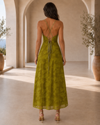 Flora | Vestido maxi floral