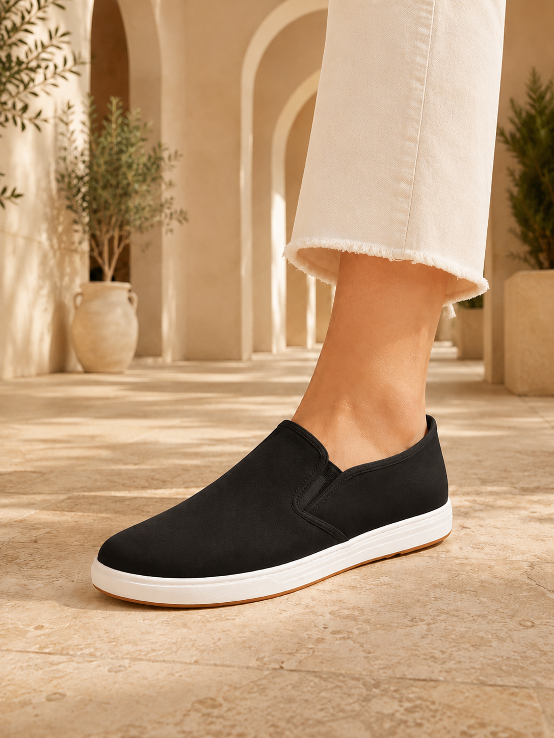 Diego | Zapatillas de lona sin cordones