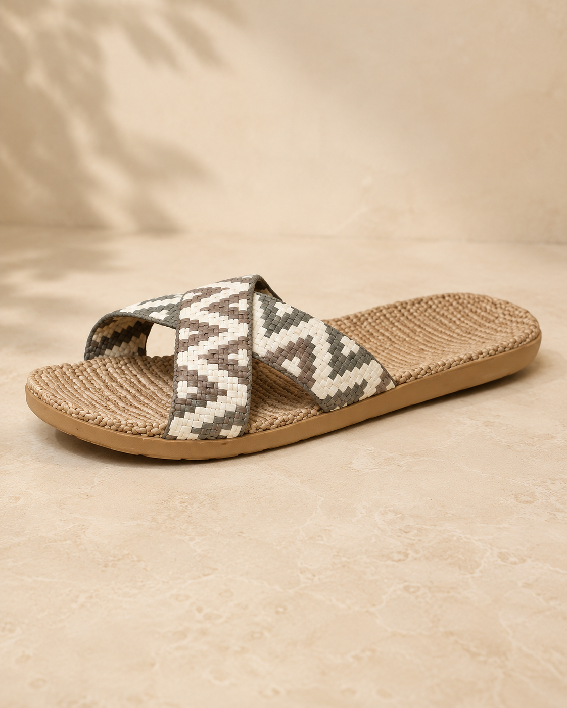 Álvaro | Sandalias cruzadas de lino