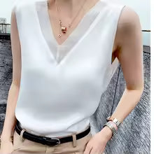 Carmen | Blusa satinada Perla
