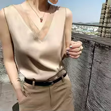 Carmen | Blusa satinada Perla