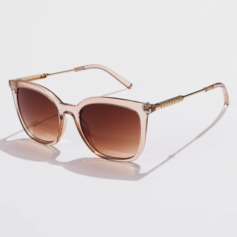 Valeria gafas de sol cuadradas vintage detalle de lente