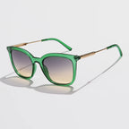 Valeria gafas de sol cuadradas vintage lateral