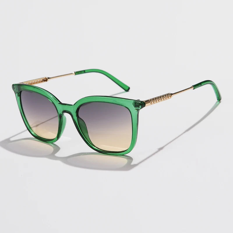 Valeria gafas de sol cuadradas vintage lateral