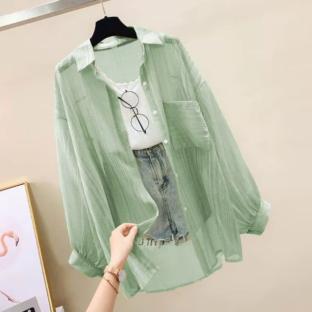Alba | Camisa vaporosa Gasa