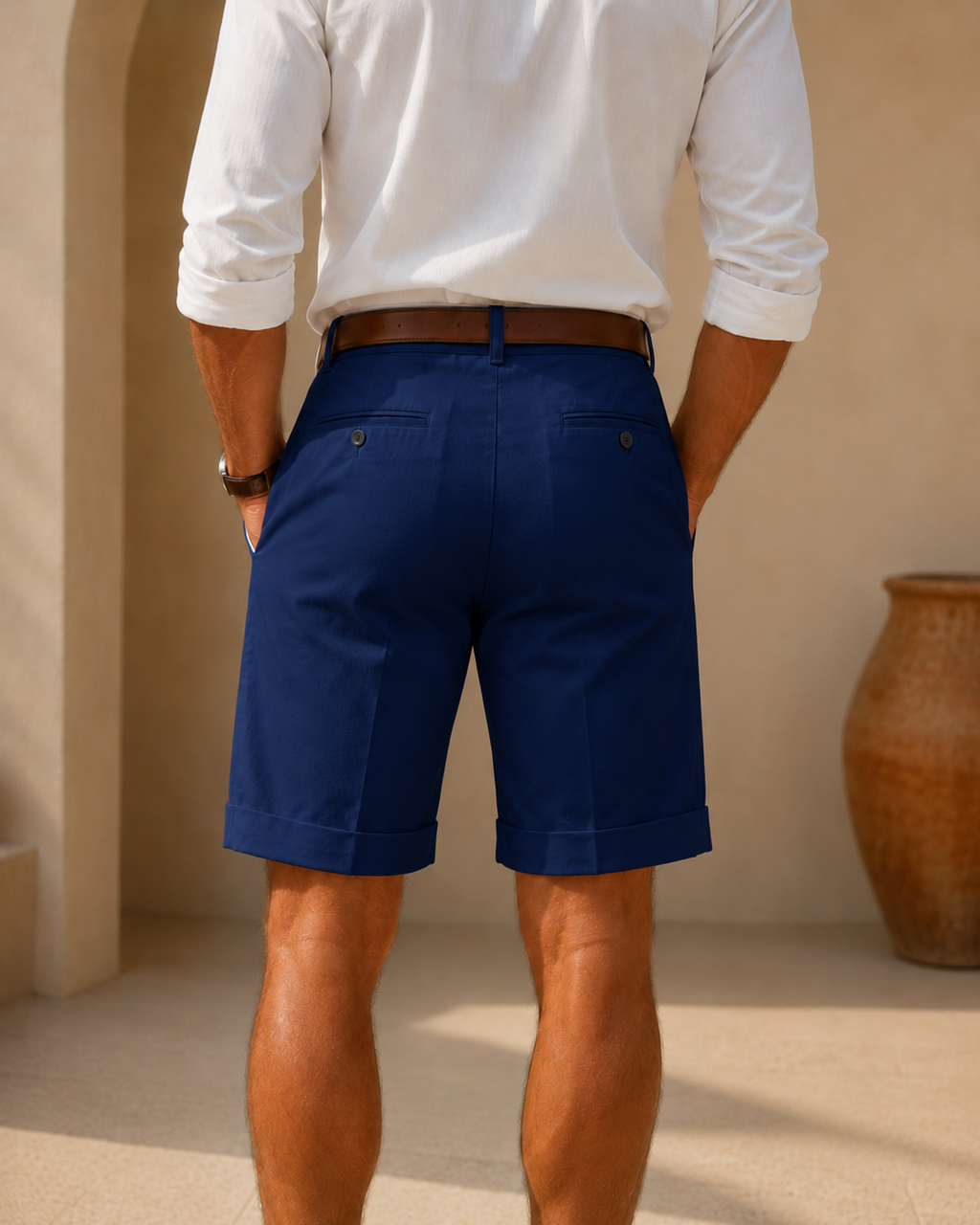 Bruno | Bermudas de verano con pinzas