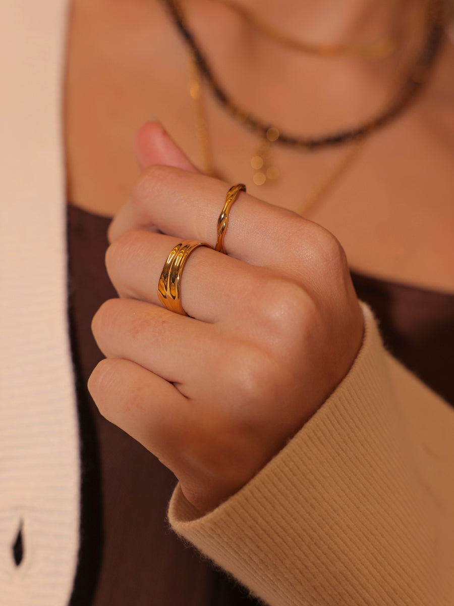 Anillo Clásico de Onda