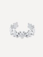 Anillo de Flor Silvestre Elegante