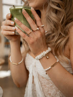 Anillo de Perla Elegante