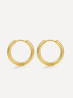 Aretes de Piel de Serpiente