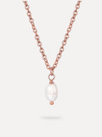 Collar Minimalista con Colgante de Perla