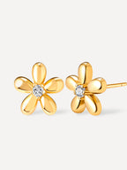 Pendientes de Flor Elegante