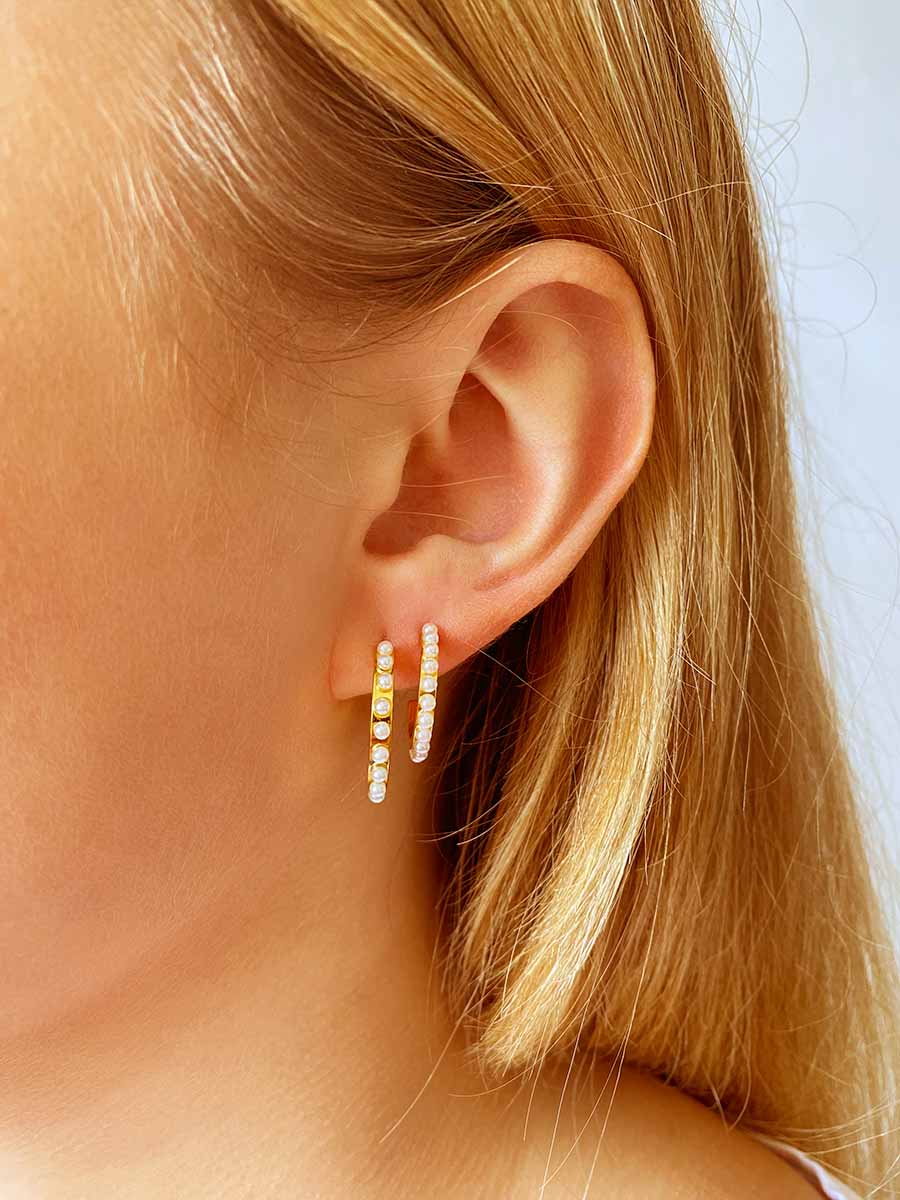 Pendientes Small Calm Pearl