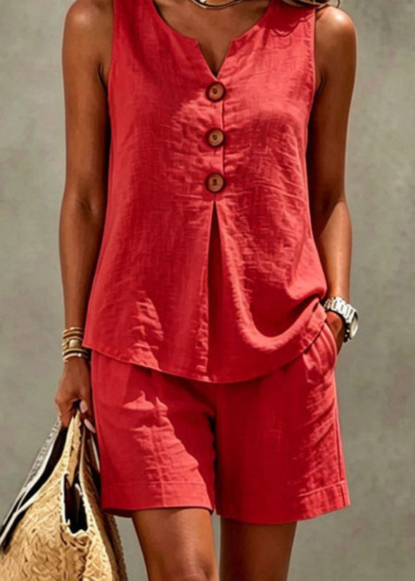 Solana | Conjunto con camisa y pantalón corto