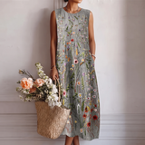 Gris floral