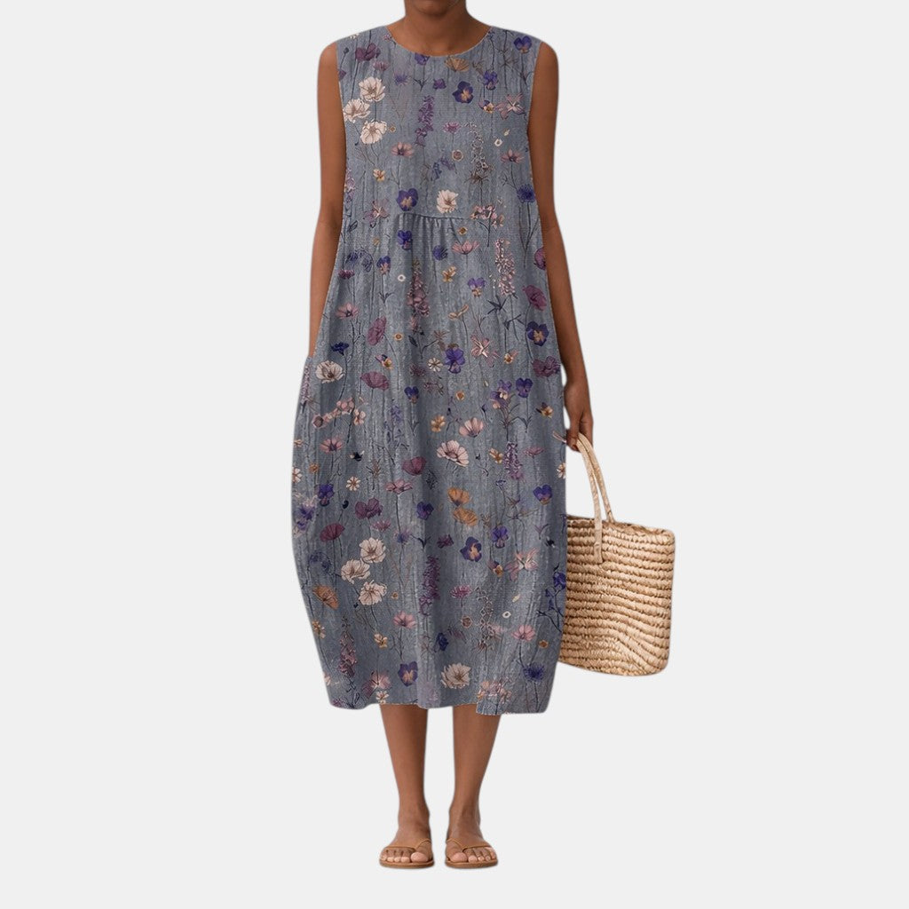 Saga™ | Vestido midi de diario