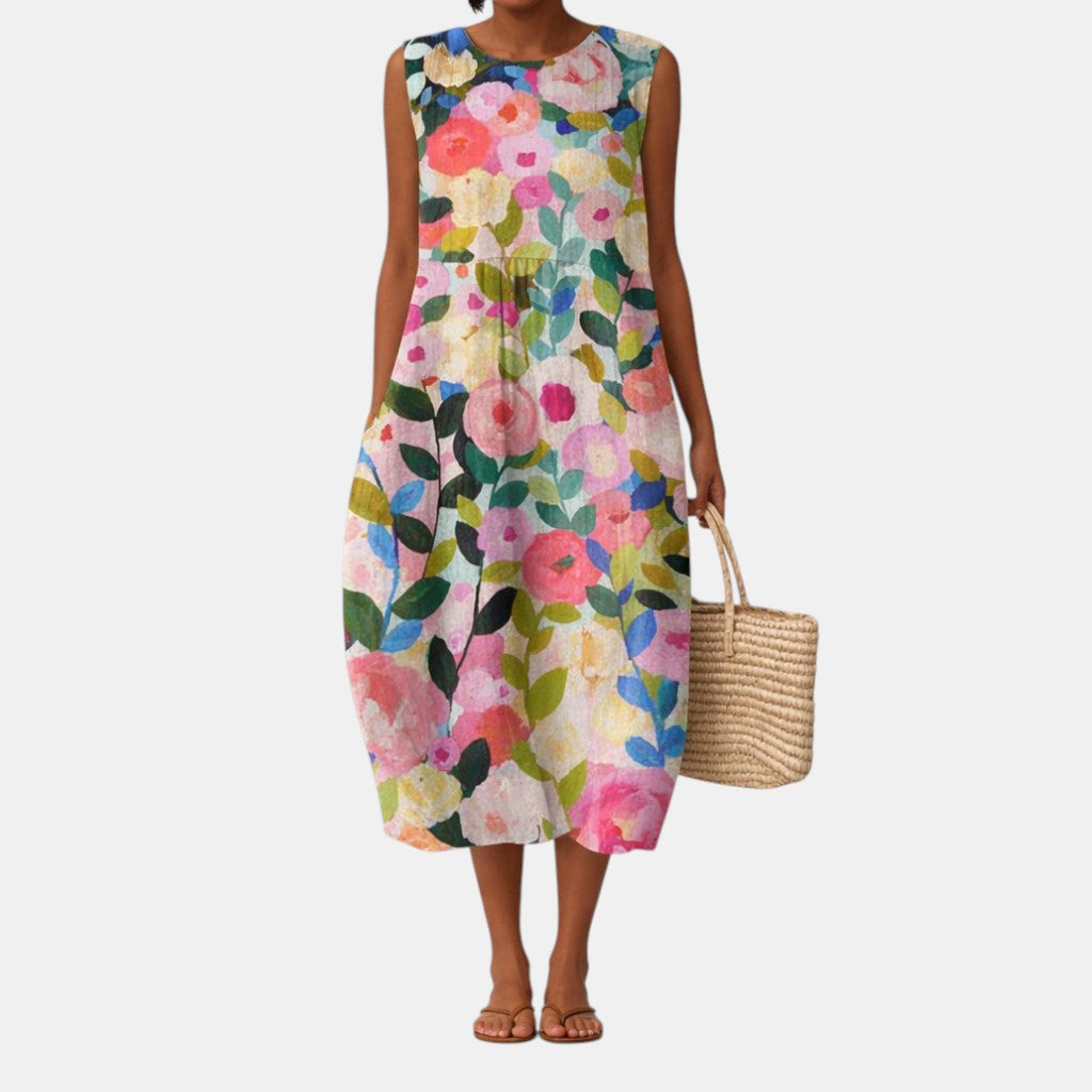 Nanna™ | Vestido midi de diario