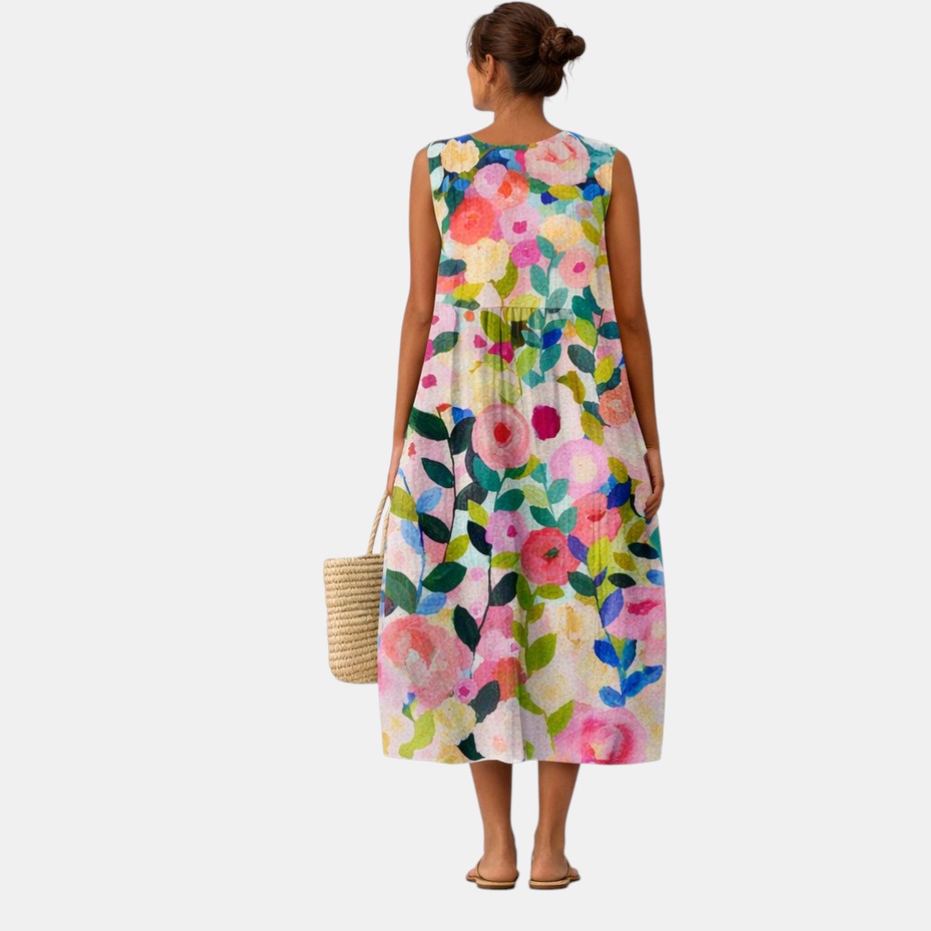 Nanna™ | Vestido midi de diario