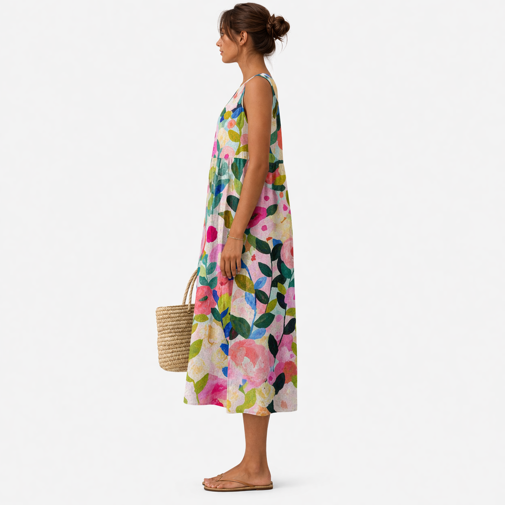 Nanna™ | Vestido midi de diario