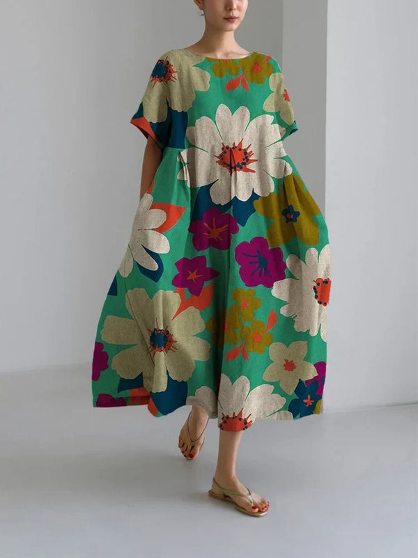 Vestido floreado de verano Abito estivo floreale Vito — imagen 1