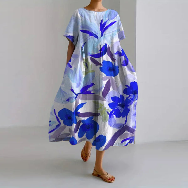 Vestido floreado de verano Abito estivo floreale Rosanna — imagen 2