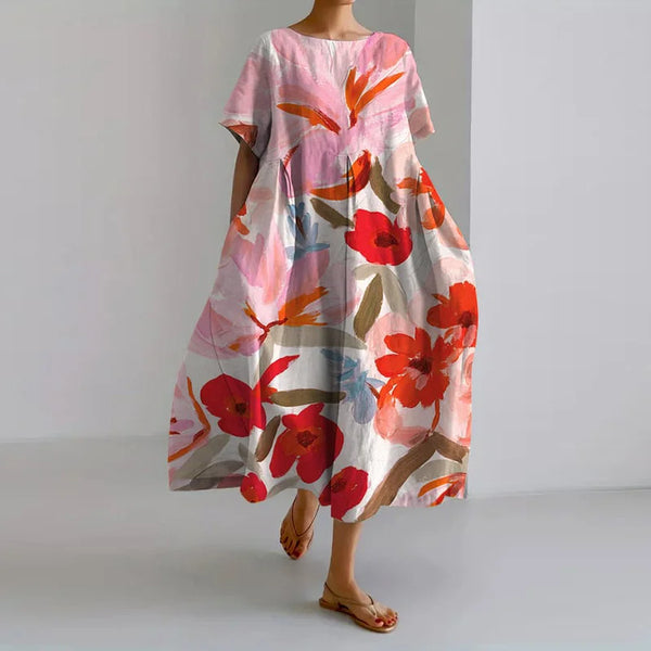 Vestido floreado de verano Abito estivo floreale Rosanna — imagen 3
