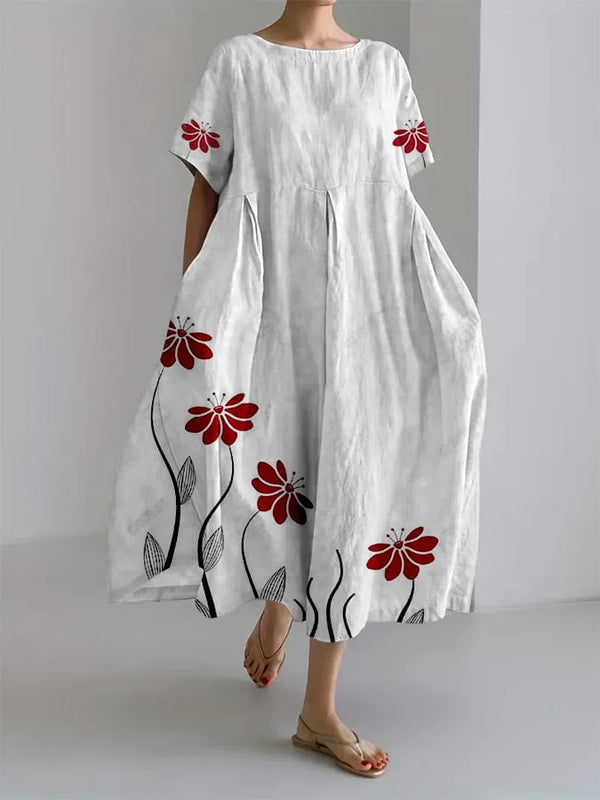 Vestido floreado de verano Abito estivo floreale Sabi — imagen 1