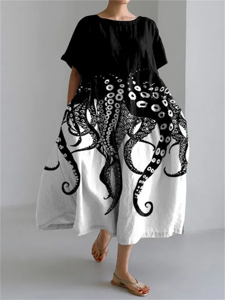 Vestido floreado de verano Abito estivo floreale Valeno — imagen 3
