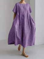 Vestido floreado de verano Abito estivo floreale bianco — imagen 4