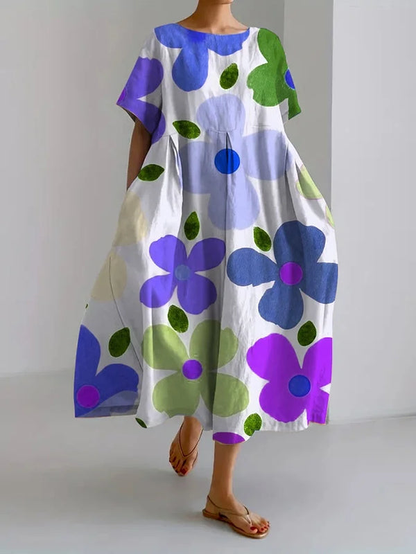 Vestido floreado de verano Abito estivo floreale Eli — imagen 3