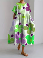 Vestido floreado de verano Abito estivo floreale Eli — imagen 4