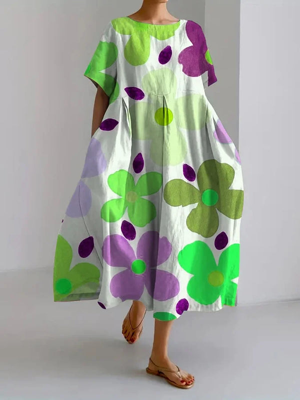 Vestido floreado de verano Abito estivo floreale Eli — imagen 4